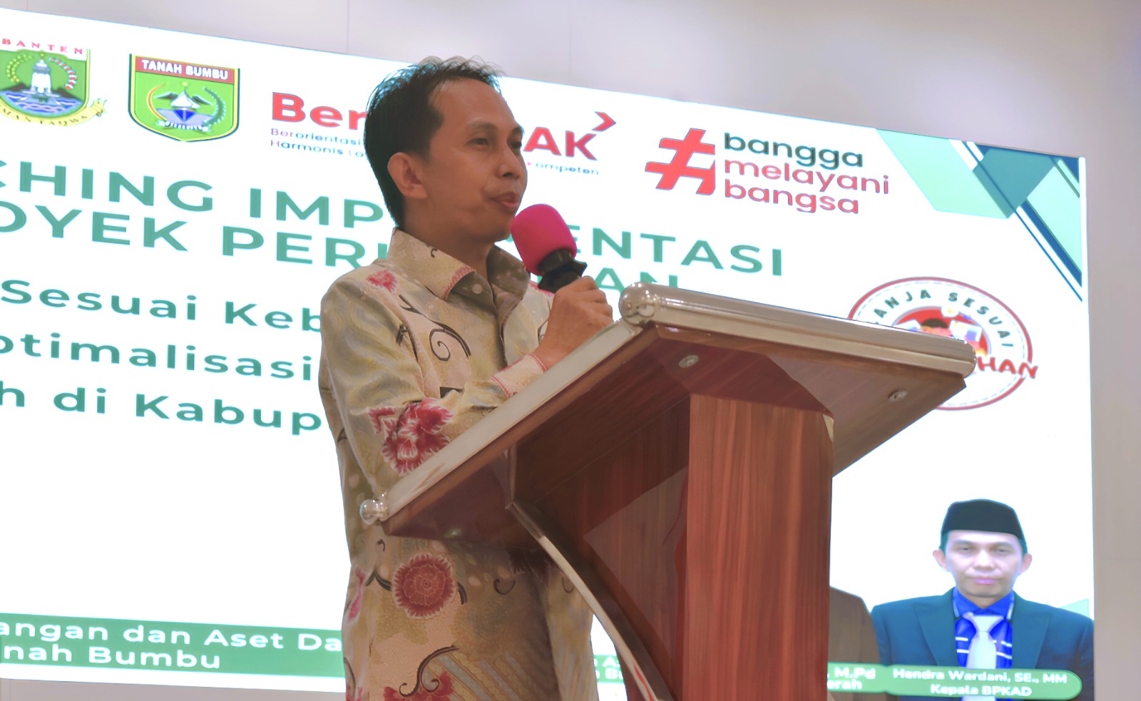 LAUNCHING IMPLEMENTASI PROYEK PERUBAHAN "JASUKE" DI KABUPATEN TANAH BUMBU